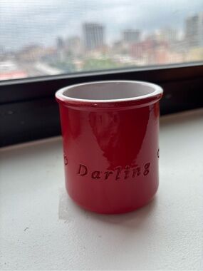 La Fermière ceramic yogurt cup, reusable Darling special edition